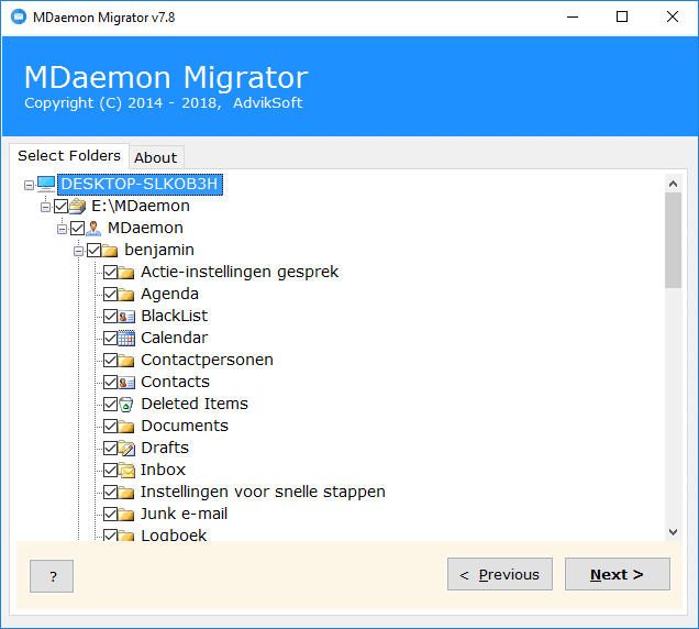 mdaemon to exchange converter